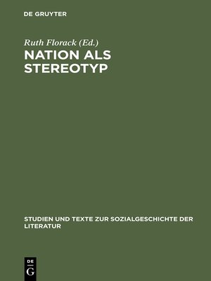 cover image of Nation als Stereotyp